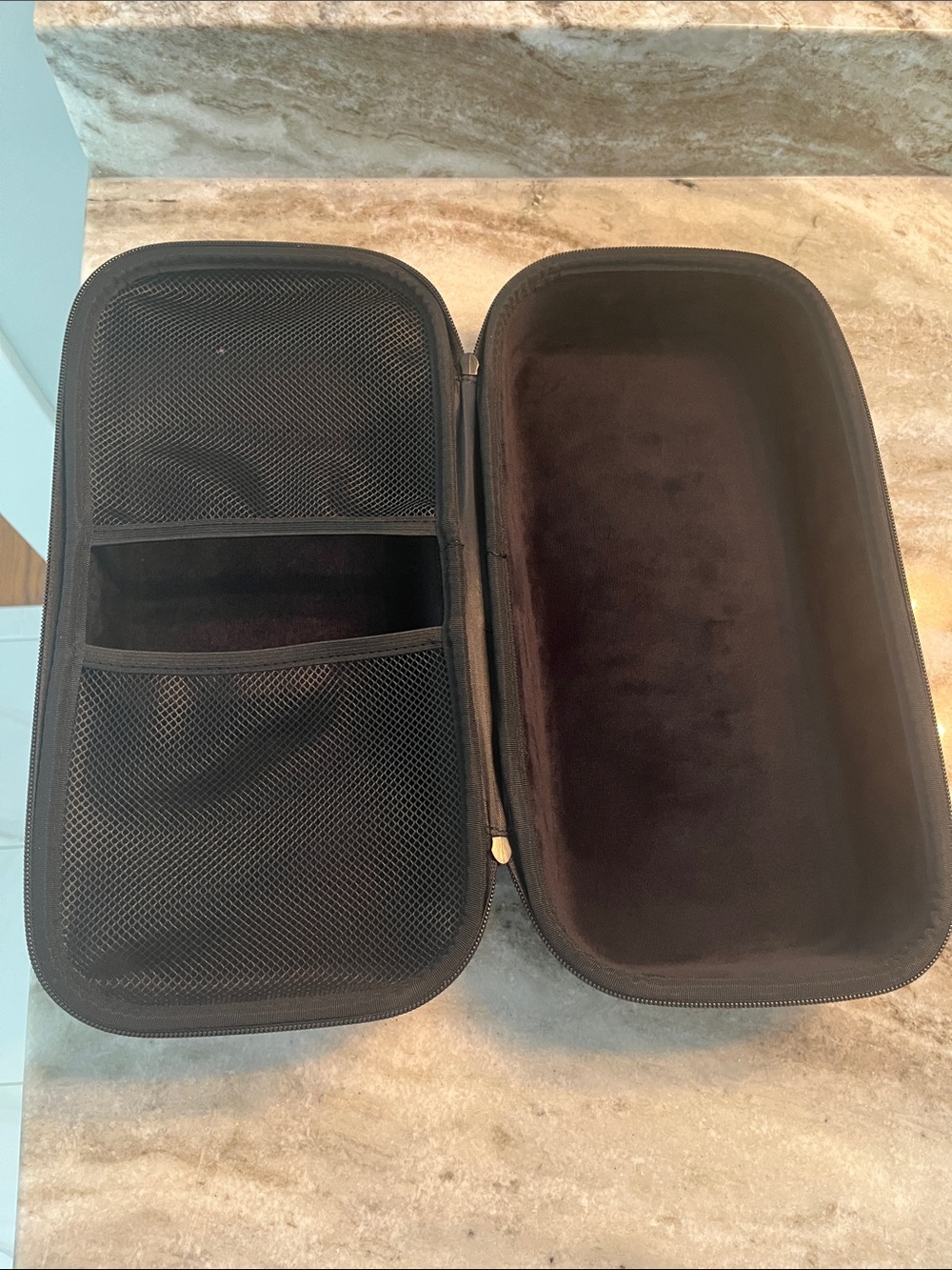 Black Travel Accessory Organizer Case for Women